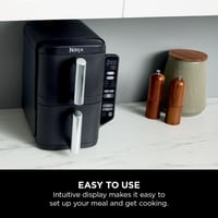 Image 6 of Ninja Double Stack Air Fryer, Vertical Dual Drawer Air Fryer with 4 cooking levels, 2 Drawers and...