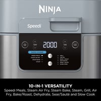 Image 10 of Ninja Speedi 10-in-1 Rapid Cooker, Air Fryer and Multi Cooker, 5.7L, Meals for 4 in 15 Minutes, A...