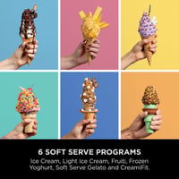 Image 11 of Ninja Swirl by CREAMi Soft Serve &amp; Ice Cream Maker with 2x Tubs, 13 Functions, Makes Ice Cream