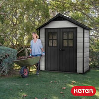 Image 2 of Keter Oakland Shed 7.5 x 4ft - Grey