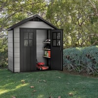 Image 3 of Keter Oakland Shed 7.5 x 4ft - Grey
