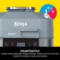 Image 13 of Ninja Speedi 10-in-1 Rapid Cooker, Air Fryer and Multi Cooker, 5.7L, Meals for 4 in 15 Minutes, A...