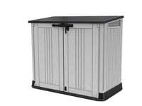 Image 5 of Keter Store it Out Nova Outdoor Garden Storage Shed, 32 x 71.5 x 113.5 cm, Light Grey with Dark G...