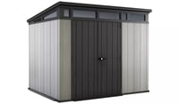 Image 1 of Keter Artisan 9 x 7ft Double Door Pent Outdoor Plastic Garden Shed