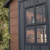 Image 7 of Keter Newton 7 x 9ft Double Door Outdoor Apex Plastic Garden Shed