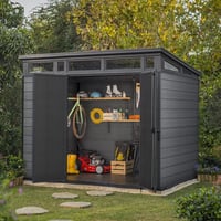 Image 5 of Keter Cortina Shed 9 x 7ft - Grey