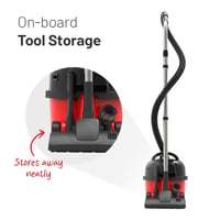 Image 8 of Henry Home HVR160-11, Vacuum Cleaner, Red, 620 W, 6 liters, 72 Decibeles