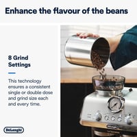 Image 6 of De'Longhi La Specialista Metal Barista Pump Espresso Machine, Bean to Cup Coffee