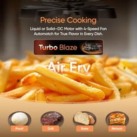 Image 6 of COSORI TurboTower Dual Air Fryer, 10.8L Space-Saving Stacked Design, 3-Layer Cooking