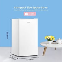 Image 8 of COMFEE' RCD93WH2(E) Under Counter Fridge, 93L Small Fridge with Cooler Box, Interior Light