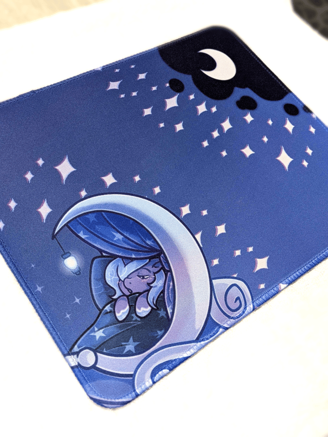 (SMALL) Custom Pony Mousepads (Luna/Zipp)