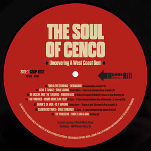 Image of The Soul Of Cenco - Fred & Turbines, Shades of Jade, Carbo Brother...and more. Mailing August 3rd