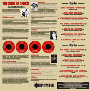 Image of The Soul Of Cenco - Fred & Turbines, Shades of Jade, Carbo Brother...and more. Mailing August 3rd
