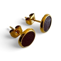 Image 2 of Boucles d'oreilles puces , modèle MARIE , Bordeaux