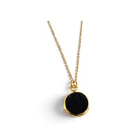 Image 3 of Collier intemporel , modèle MARIE , Noir