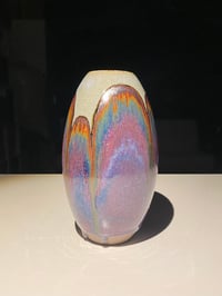 Image 1 of Purple/Rust Arches - Vase