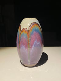Image 3 of Purple/Rust Arches - Vase