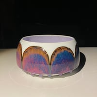 Image 4 of Purple Rainbow Arches - Convex Bowl