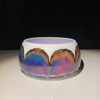 Image 1 of Purple Rainbow Arches - Convex Bowl