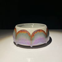 Image 3 of Purple Rust Arches - Convex Bowl