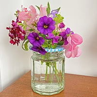 Image 4 of Dark Green Embossed Ceramic Flower Arranging Frog