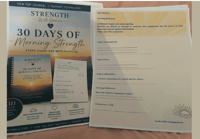 Image 1 of 30 Days of Morning Strength | Digital Journal | Strength With Deanna