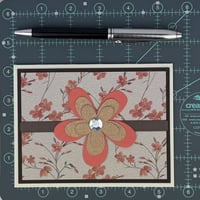 Image 9 of Fall Floral Card Making Kit for Adults to DIY 6 Autumn Greeting Cards