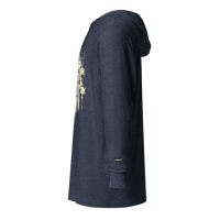 Image 4 of Dinosaur hoodie long-sleeve tee