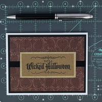 Image 8 of Vamp Romantic Halloween Card Making for Adults to DIY 6 Autumn Greeting Cards