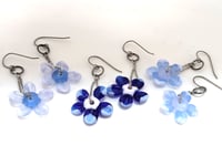 Image 2 of Flower Drop Earrings