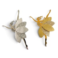 Image 1 of Danseuse cuir - Argent ou Or