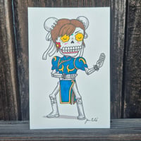 Image 2 of Original Art- Chun-Li Calavera 