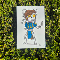 Image 3 of Original Art- Chun-Li Calavera 