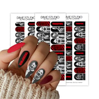 Image 2 of ART THE CLOWN NAIL DECALS 