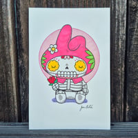 Image 2 of Original Art- My Melody Calavera 