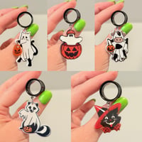 Simple Halloween Dangles (sizes 4g-2")