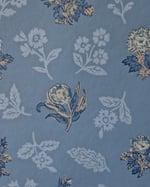 1990s Vintage Regents Park Wallpaper Rolls - Zoffany Blue Ditsy Floral Sprig - (Set of 2 or 3 Rolls) thumbnail 4