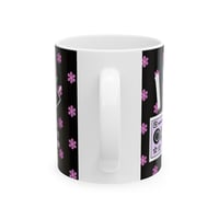 Image 2 of I LUV FM RADIO, Flwrpot Mug, (11oz)