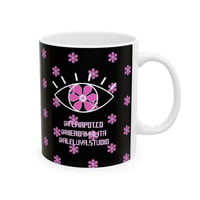 Image 3 of I LUV FM RADIO, Flwrpot Mug, (11oz)