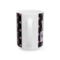 Image 4 of I LUV FM RADIO, Flwrpot Mug, (11oz)