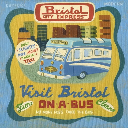 Image of Visit Bristol on a Bus