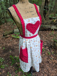 Image 2 of Chicken Momma Pinafore Apron size S-L