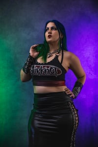 Image 1 of XS/S Slipknot Crop Top