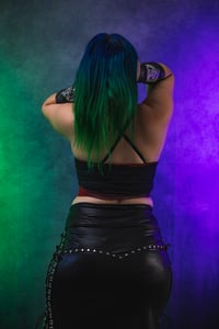 Image 4 of XS/S Slipknot Crop Top