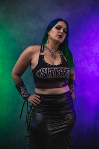 Image 6 of XS/S Slipknot Crop Top