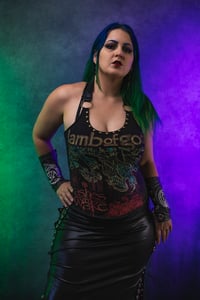 Image 1 of S/M Lamb Of God Halter Top