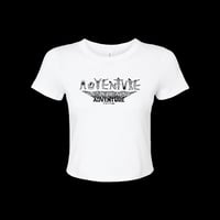 Be Here Now Bodies Baby Tee in White