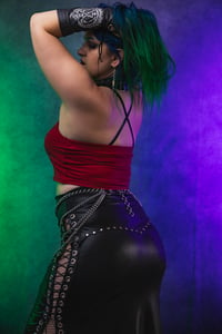 Image 5 of S/M Vesseles Halter Crop Top