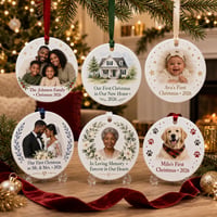 Image 1 of Personalized Keepsake Ornaments