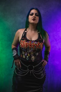 Image 4 of S/M Slipknot Crop Top